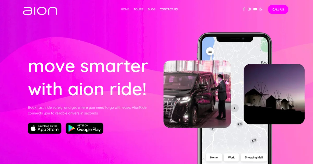 Aion Ride Transfers & Tours Mykonos